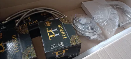 ست شیرآلات شیرآلات بهداشتی و ساختمانی توفیق مدل قجری مجموعه 6 عددی