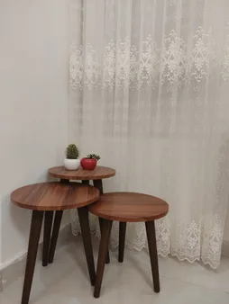 میز عسلی مدل 456 کد 01 مجموعه 3 عددی