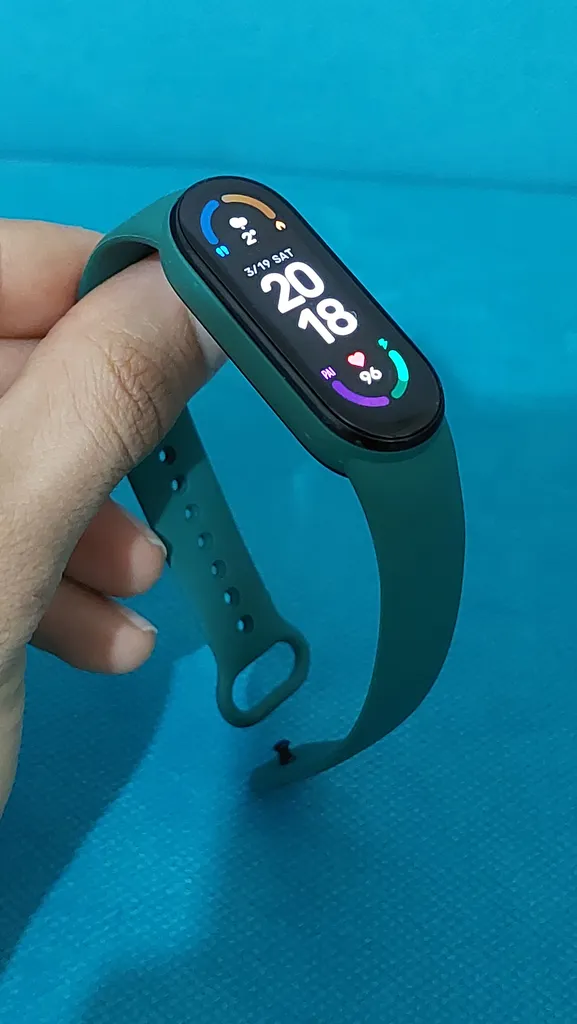 بند مدل rain-560 مناسب برای مچ بند هوشمند شیایومی Mi Band 6