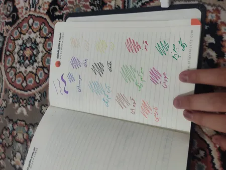 ماژیک علامت گذار کد 01 بسته 12 عددی