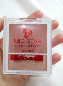 تجریه خرید پالت رژ گونه و هایلایتر میستار مدل Silky Effect شماره 03