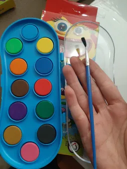 آبرنگ 12 رنگ آریا کد mk552