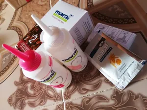 تجریه خرید محلول فر کننده مو مارال مدل 001 حجم 200 میلی لیتر مجموعه 2 عددی