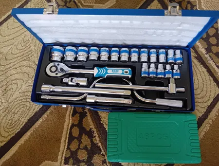 آچار بکس باس مدل Cr-v مجموعه 24 عددی