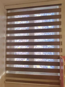 تجریه خرید پرده زبرا زیو مدل اداری سایز 120x180 سانتی متر