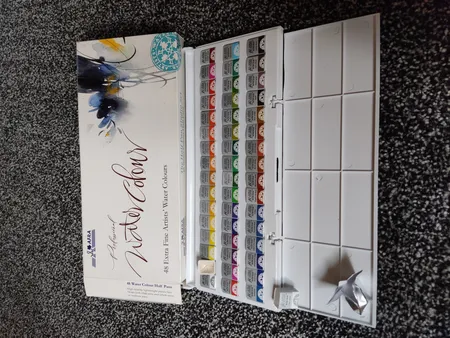 آبرنگ 48 رنگ افرا کد 137280