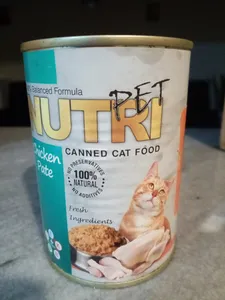 تجریه خرید کنسرو غذای گربه نوتری پت مدل Chicken Pate وزن 425 گرم