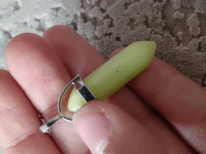 تجریه خرید آویز گردنبند مدل سنگ منشوری