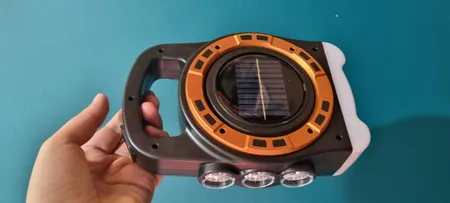 چراغ اضطراری مدل خورشیدی شارژی 3حالته HB