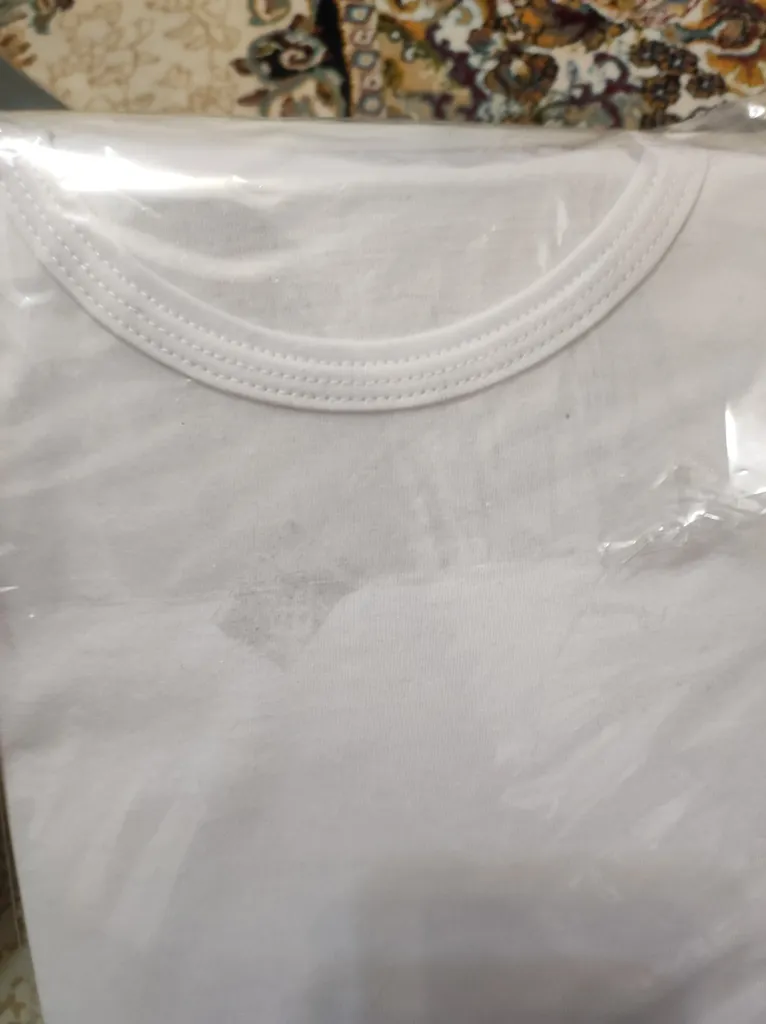 زیرپوش خشتی مردانه تولیدی پاران مدل نخ پنبه خالص صادراتی مجموعه 3 عددی