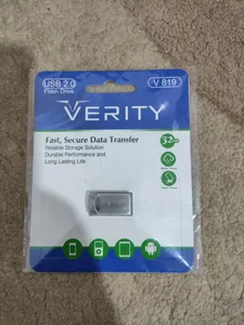 تجریه خرید فلش مموری وریتی مدل V-819 ظرفیت 32 گیگابایت با رابط USB