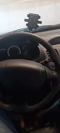 پایه نگهدارنده گوشی موبایل مدل گیره ای کد 6 به همراه شماره تلفن مخصوص پارک