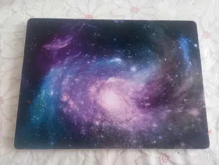 استیکر لپ تاپ راتیانا مدل space15 مناسب برای لپ تاپ 15 تا 17 اینچ به همراه برچسب حروف فارسی کیبورد