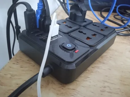 چندراهی برق رومیزی موکسوم مدل MH-ST17