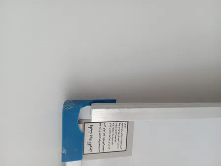 تخته وایت برد آفرین کد M04N سایز 100×200 سانتی متر