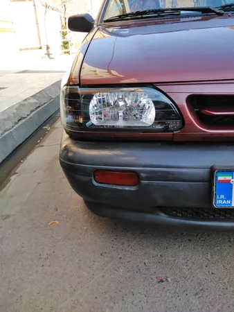 چراغ جلو خودرو مدل JT123D مناسب برای پراید 131 بسته دو عددی