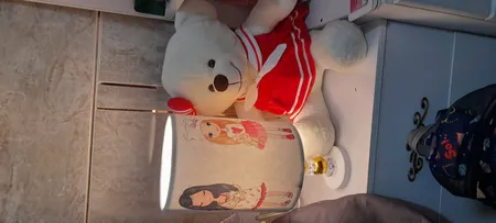 لوستر و آباژور اتاق کودک مدل دختر کد 145 مجموعه 2 عددی