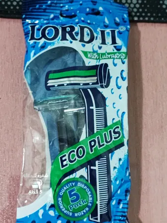 خود تراش لرد مدل 2 لبه صابون دار بسته 5 عددی