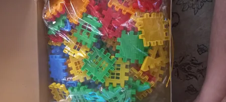 بازی ساختنی بلوک های خانه سازی 72 تکه