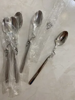 قاشق عسل خوری مدل دونا بسته 2 عددی