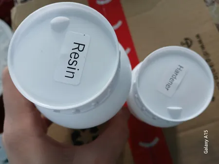 رزین اپوکسی فیلو مدل MV208 وزن 900 گرم مجموعه دو عددی