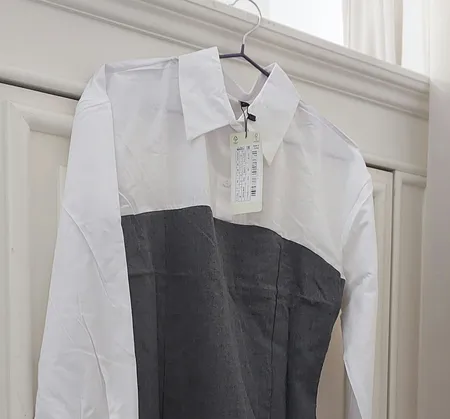 پیراهن یقه برگردان زنانه ترندیول مدل 860009907