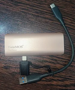 تجریه خرید اس اس دی اکسترنال تویین موس مدل EliteDrive ظرفیت 512 گیگابایت