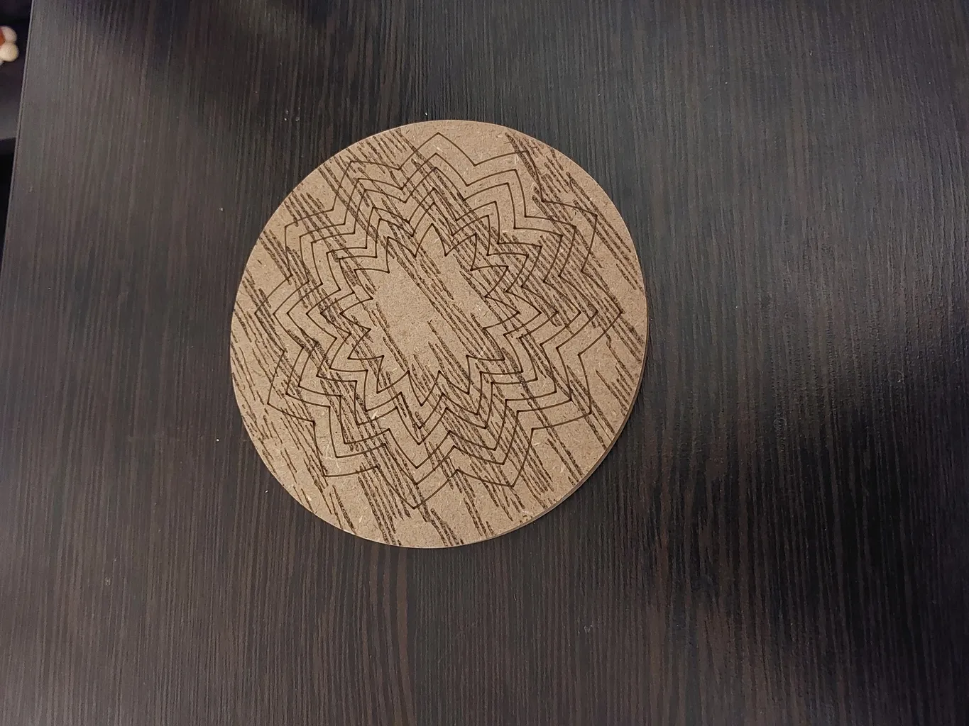 زیر لیوانی مدل خورشید کد 12