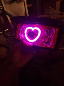 پرژکتور مه شکن جلو خودرو هلا مدل 1155 مناسب برای نیسان وانت