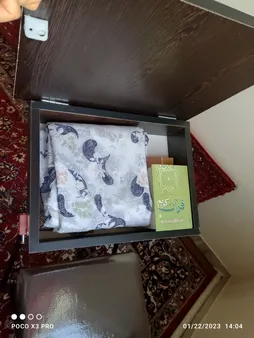 میز نماز باکسدار و صندلی (ضدخش،تاشو،تنظیم شونده ارتفاع)