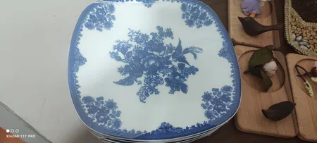 پیش دستی چینی زرین ایران مدل ایتالیا 19 فلورانس درجه یک بسته 6 عددی