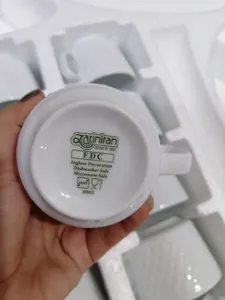 تجریه خرید سرویس غذاخوری 102 پارچه چینی زرین ایران سری رادیانس مدل White درجه یک