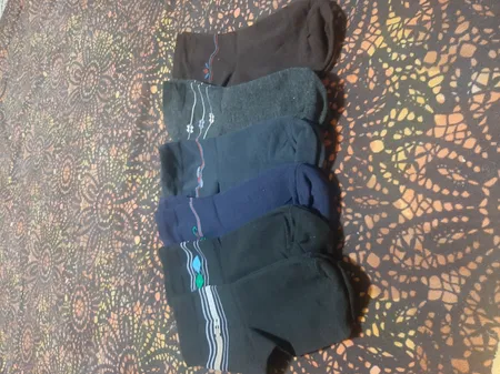 جوراب مردانه لنتر مدل نیم ساق کد TN -0 6 مجموعه 6 عددی