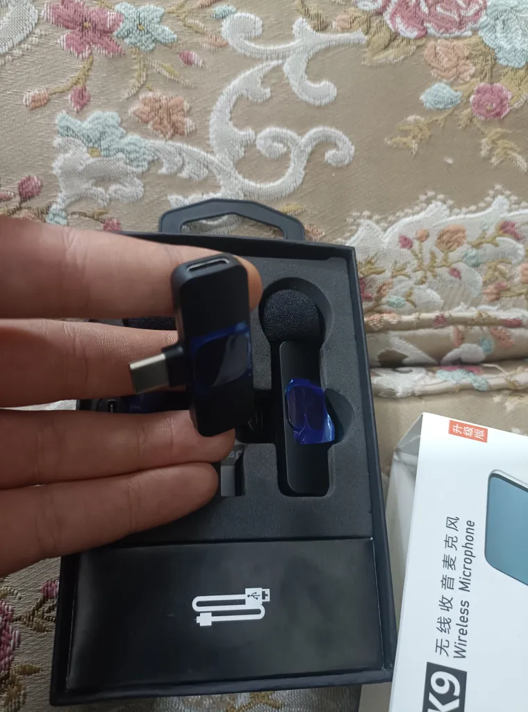 میکروفن یقه ای مدل K9 بسته 2 عددی