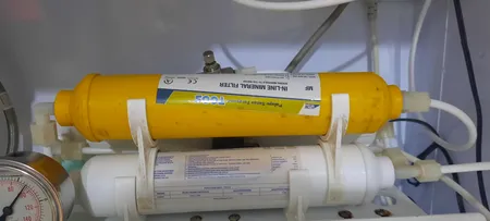 فیلتر دستگاه تصفیه کننده آب پالایه سازان فرآیند توس مدل RO بسته 6 عددی