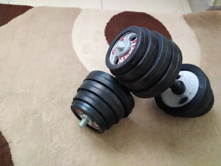 دمبل 10 کیلوگرمی الماس مدل D1 بسته 2 عددی