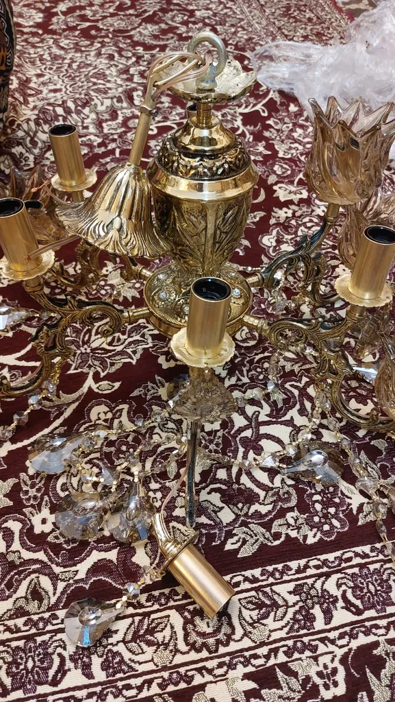 لوستر 12 شعله کد 6699