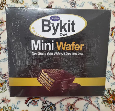 ویفر شکلاتی مینی بایکیت تلخ شونیز - 500 گرم