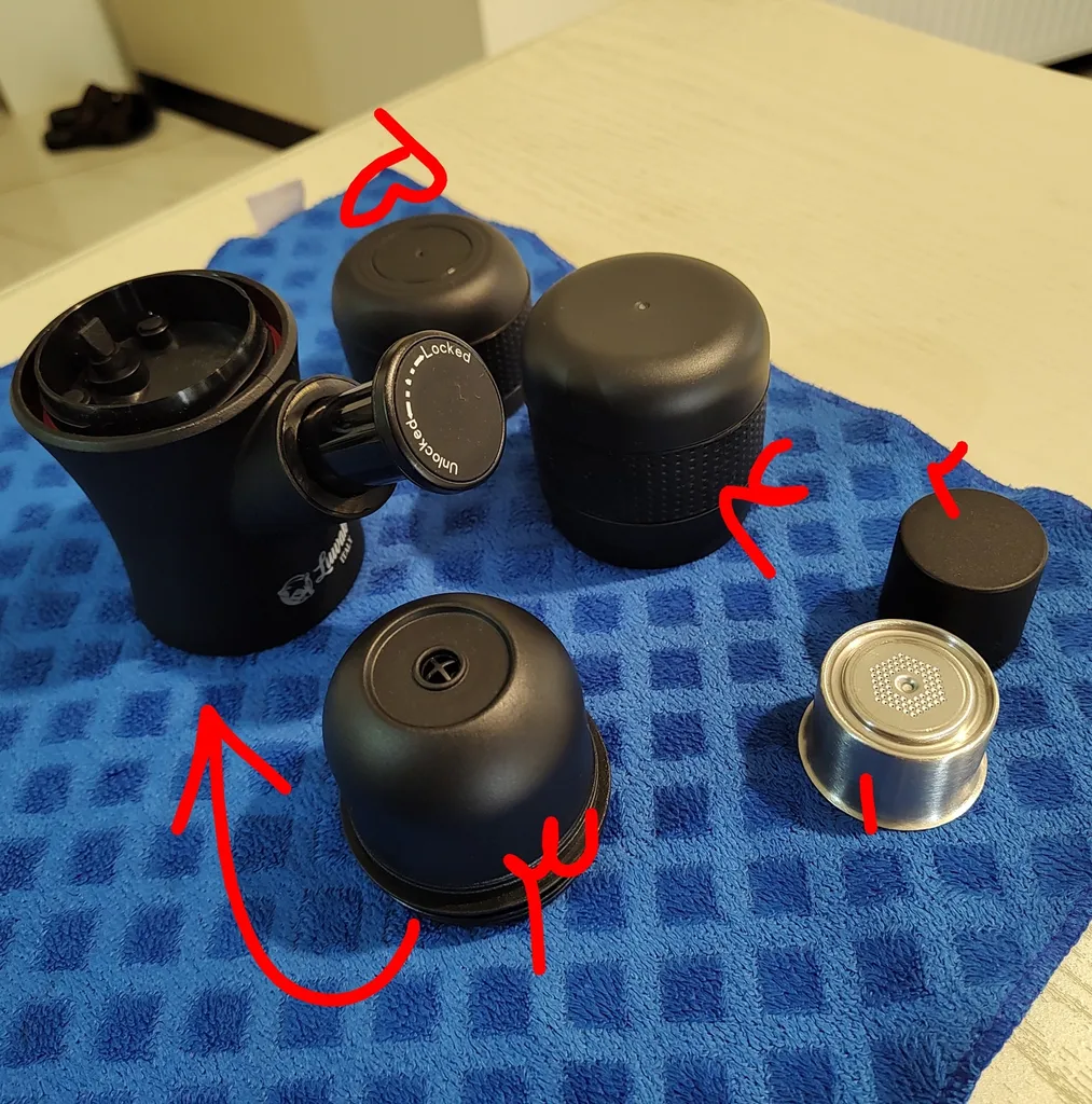 اسپرسو ساز لواک مدل HS-8201