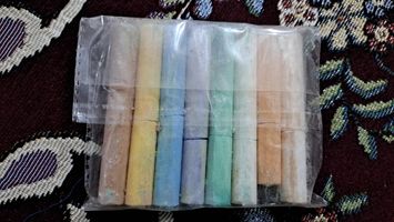 گچ رنگی مدل X8 بسته 8 عددی