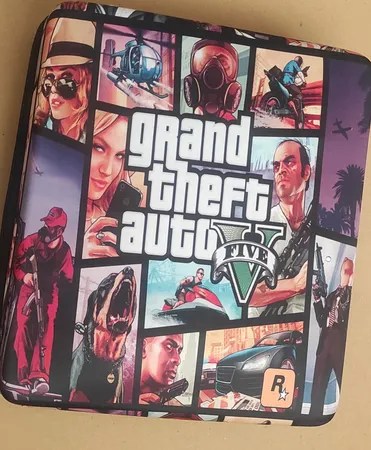کیف حمل پلی استیشن اسلیم طرح GTA
