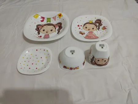 سرویس غذاخوری 5 تکه کودک کد 859