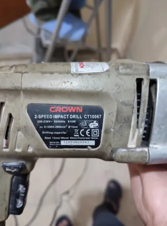 دریل چکشی کرون مدل CT10067