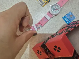 تجریه خرید ساعت مچی عقربه ای بچگانه کیو اند کیو مدل VP34J062Y