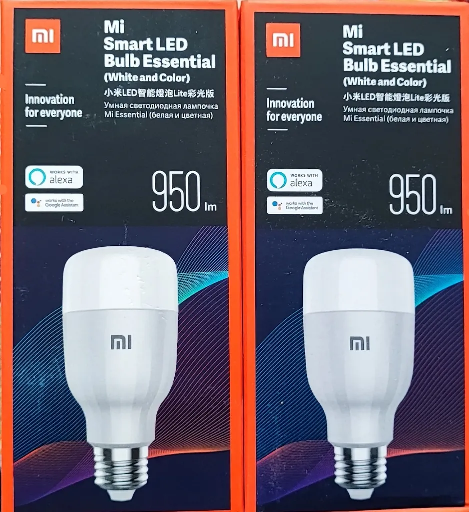 لامپ ال ای دی هوشمند 9 وات شیائومی مدل MJDPL01YL پایه E27 بسته دو عددی