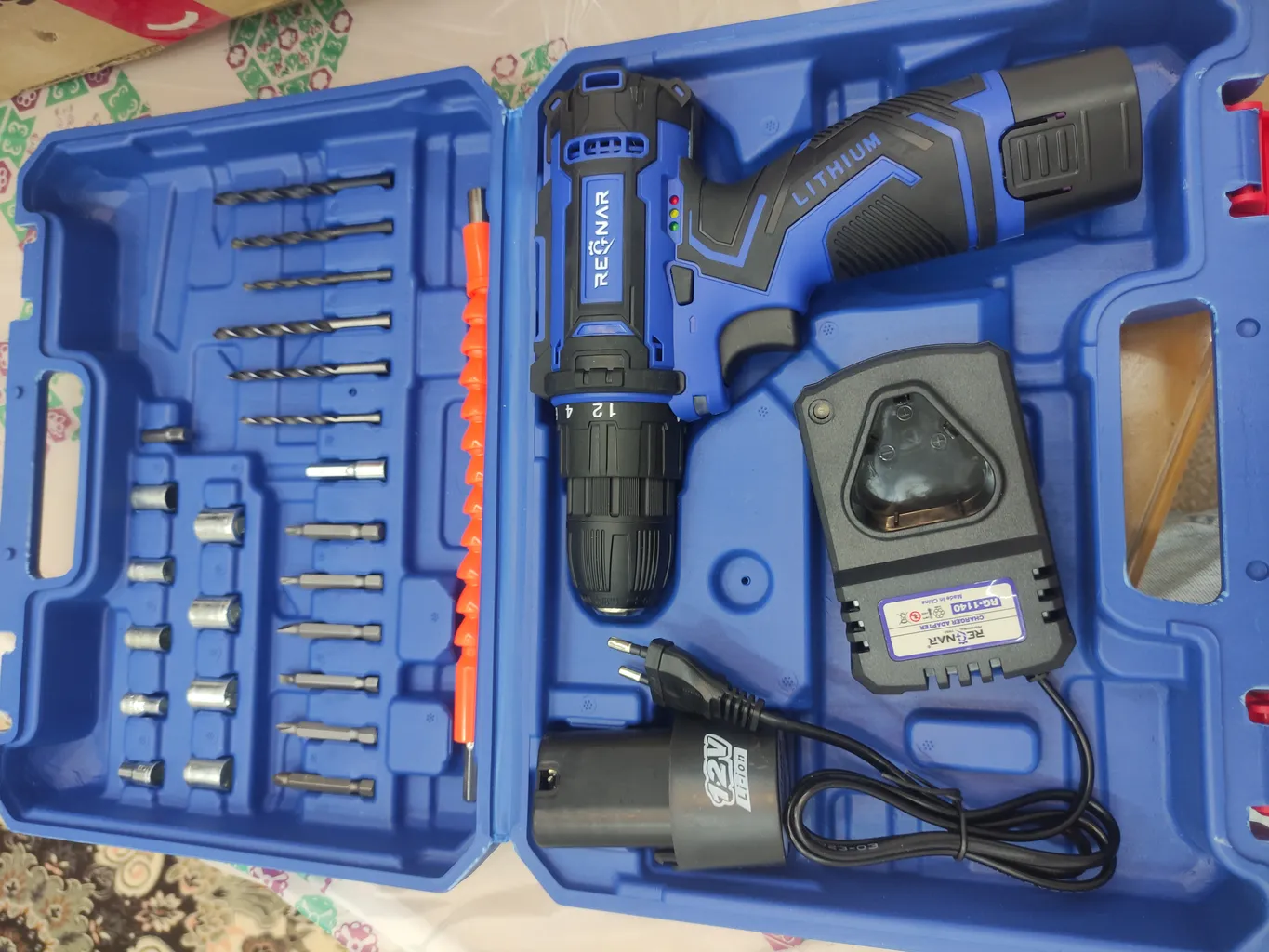 دریل پیچ گوشتی شارژی رگنار مدل RG_1140