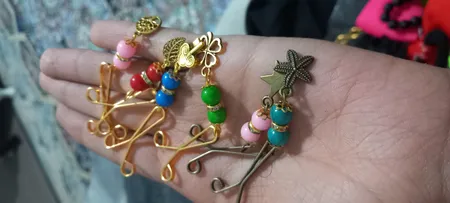 گیره روسری زنانه مدل 2020110 مجموعه 6 عددی