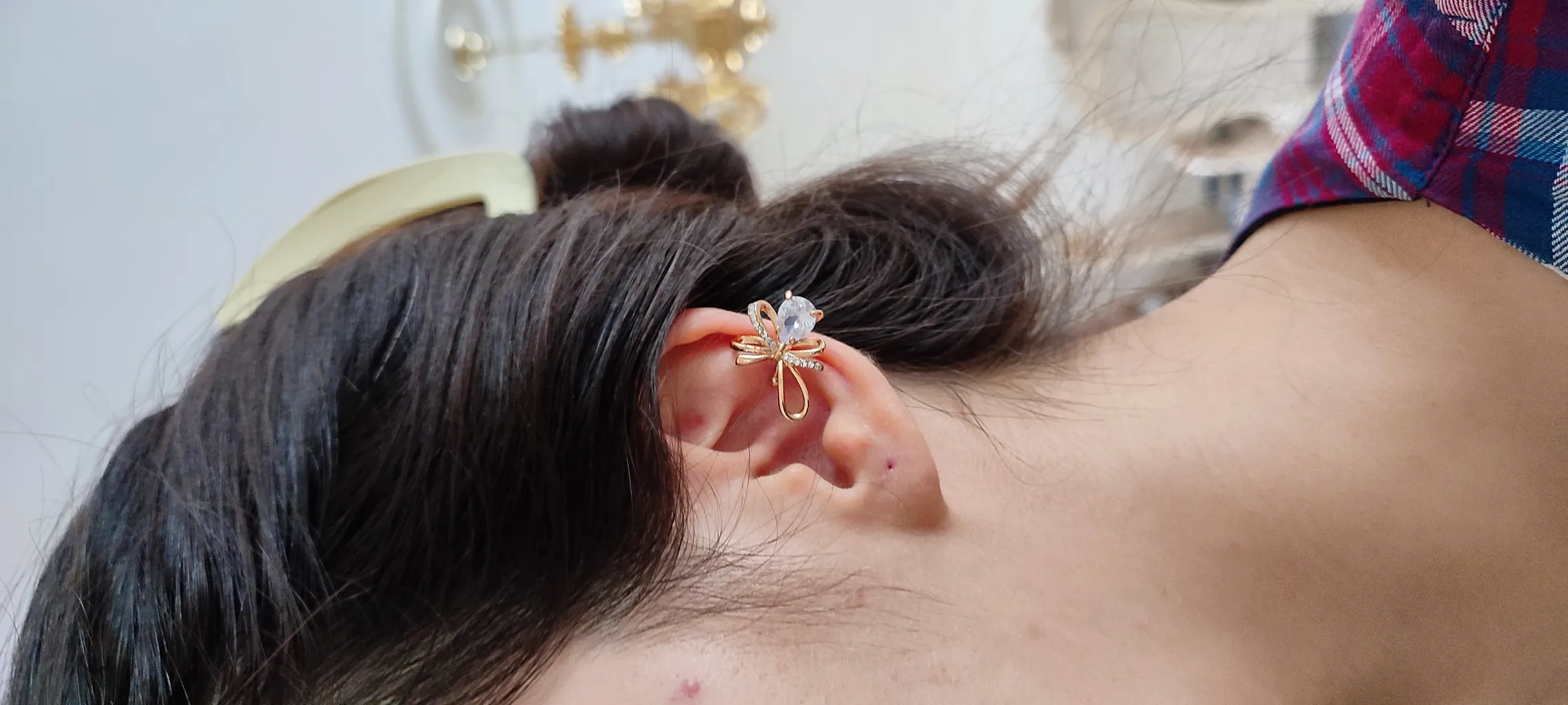 پیرسینگ گوش زنانه ماصرم مدل لاله گوشی کد ER2069