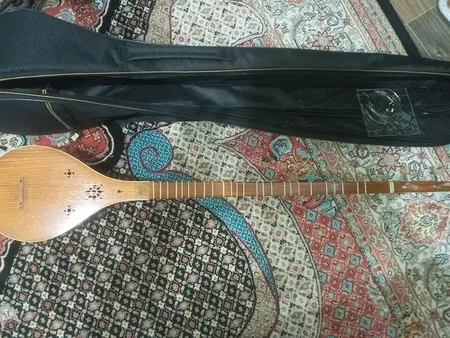 سه تار مفاخری مدل سوخته کاری کد2