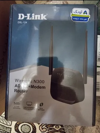 مودم روتر دی-لینک مدل DSL-124 New Version 2022